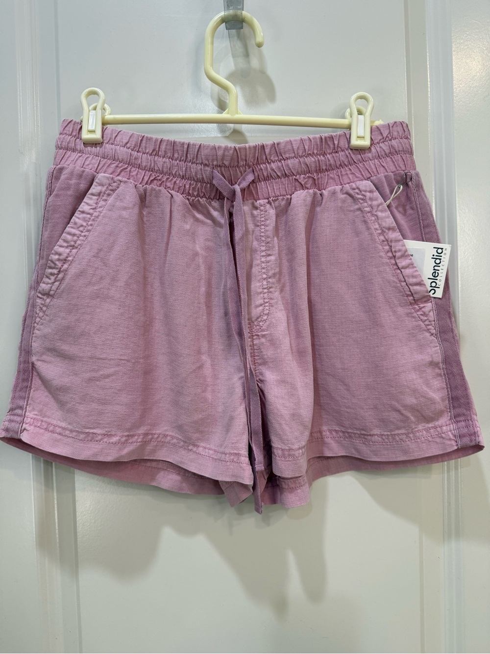 Splendid Campside Lavender Drawstring Shorts NWT